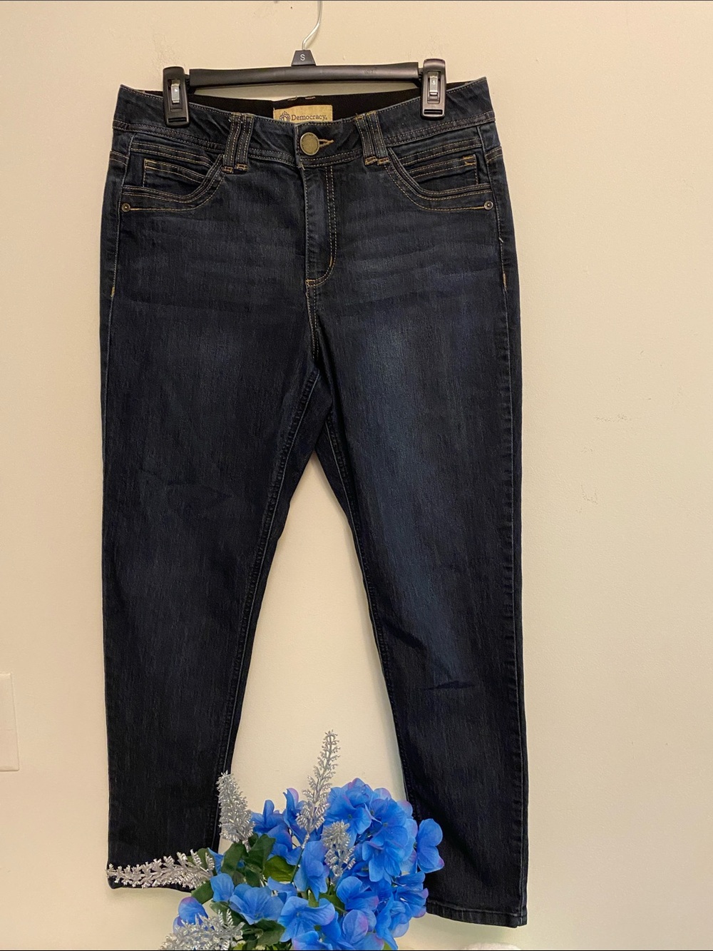 Democracy Women's Skinny Jeans in Dark Indigo